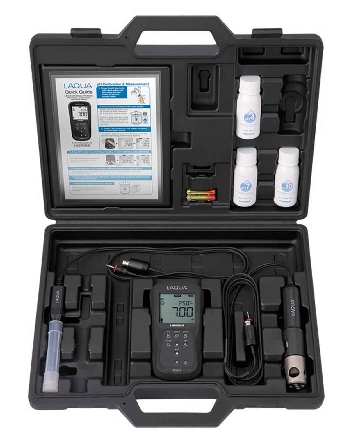  LAQUA PD220 手持式 pH/ORP/溶解氧/温度计 手持式水质分析仪